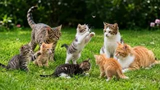 Thumbnail: The joy of newborn kittens after being adopted - please help them.