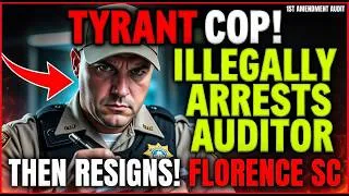 Thumbnail: Tyrant Cop Illegally Arrests Auditor For Filming In Florence SC Then Resigns!