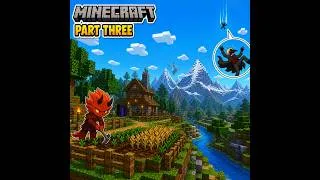 Thumbnail: Farming and Crow falling from the sky!! (Minecraft runthrough Part 3)