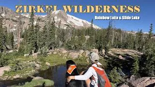 Thumbnail: Backpacking Zirkel Wilderness | Exploring Rainbow Lake and Slide Lake