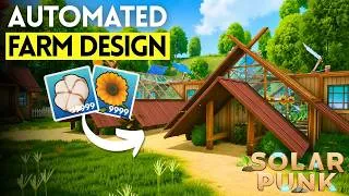 Thumbnail: Building The Most AMAZING Modular Greenhouse in Solarpunk