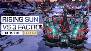 Thumbnail: Red Alert 3 [Corona Mod] - Empire of the Rising Sun vs 3 Mixed Factions Insane AI