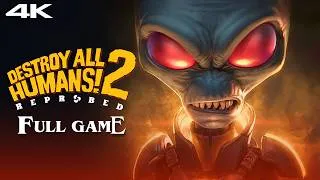 Thumbnail: DESTROY ALL HUMANS! 2 REPROBED Gameplay Walkthrough FULL GAME [4K] No Commentary - All Cutscenes