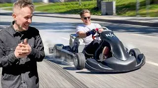 Thumbnail: Jon Olsson's First Ride in the 80HP Custom Kart