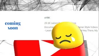 Thumbnail: Deleting my Youtube Channel?