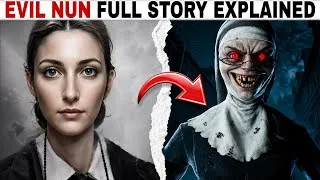 Thumbnail: Evil Nun Full Story Explained 😱 | Sister Madeline Origin Story & Complete Timeline | In Hindi