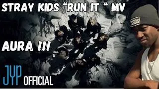 Thumbnail: THIS IS AURA RIGHT HERE !!! Crizzy reacts to- Stray Kids "RUN IT" M/V #trending #kpop #straykids