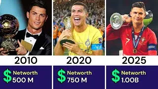 Thumbnail: Cristiano Ronaldo Net Worth Evolution — From $0 to $1 Billion! 💸⚽
