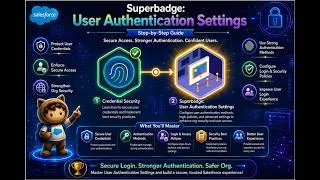 Thumbnail: Superbadge: User Authentication Settings - Learning Trailhead Superbadges