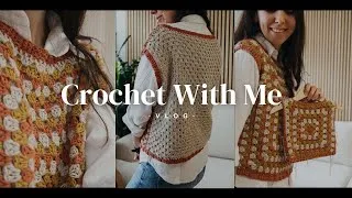 Thumbnail: How I Made My Crochet Granny Square Vest (Full Process) - Croby Patterns