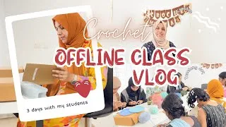 Thumbnail: Crochet Offline Class Vlog/ Malayalam Crochet Workshop Behind the Scenes/Learn Crochet for Beginners
