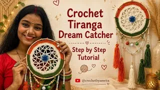 Thumbnail: Tiranga 🇮🇳 dream catcher ❤️beginners friendly tutorial 