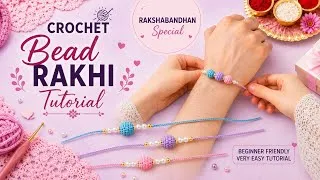 Thumbnail: Crochet Bead Rakhi Tutorial | Easy Raksha Bandhan Special Crochet Rakhi | Crochet Craft by Bhumi