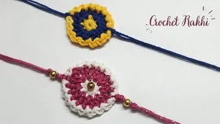 Thumbnail: Crochet Rakhi | Easy two color crochet Rakhi - Raksha Bandhan Special / DIY Friendship Bracelet