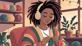 Thumbnail: Crochet and Chill 🧶 | 1 Hour Soft Relaxing Instrumental | Music to Create, Focus & Unwind