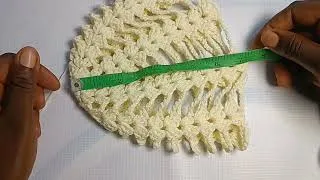 Thumbnail: How To Crochet A Mesh Hat//Easy Crochet Hat For Beginners #crochet #crochethat #diy 