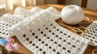 Thumbnail: A Blanket in 1 Day!💥 You've Never Seen Such an Easy Crochet Pattern! Perfect for Beginners