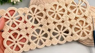 Thumbnail: An easy crochet pattern that can be completed in just 2 rounds: For shawls and blouses