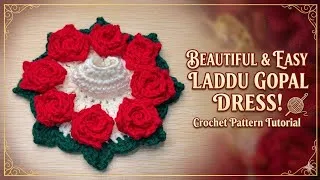Thumbnail:  laddu gopal dress,#how to Crochet laddu gopal dress for Beginners #easycrochet krishna dress