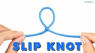 Thumbnail: Episode 1: Crochet for Absolute Beginners | How to Make a Slip Knot