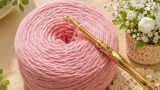 Thumbnail: I’ve Never Seen Such a Cute Crochet Stitch! 😍 So Easy & So Beautiful Pattern