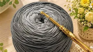 Thumbnail: ✅ THE Most UNIQUE Japanese CROCHET STITCH! A Stunning Pattern You Must Try