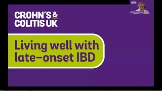 Thumbnail: "Living well with late-onset IBD” webinar | 30/06/25