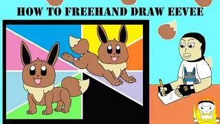 Thumbnail: How to freehand draw an Eevee