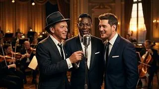 Thumbnail: Frank Sinatra & Nat King Cole & Michael Bublé - Twilight 🎶 Crooner Ballad Holiday 2026