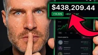 Thumbnail: Alex Becker started a NEW CRYPTO PORTFOLIO for the 2027 bull run!!... (everything i know)