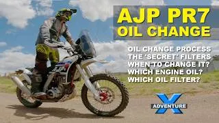 Thumbnail: AJP PR7 oil change process - including the 2 'secret' mesh filters!︱Cross Training Adventure
