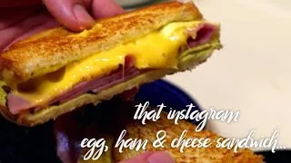 Thumbnail: The Instagram Egg, Ham, & Cheese Sandwich