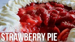 Thumbnail: Fresh Strawberry Pie!! (without Jello)