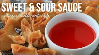 Thumbnail: Chinese Restaurant Style Red Sweet & Sour Sauce Recipe