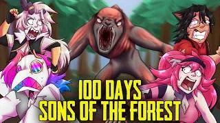 Thumbnail: I Spent 100 Days In Sons of the Forest!... Here's What Happened!