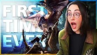 Thumbnail: Wilds Player tries MONSTER HUNTER WORLD!