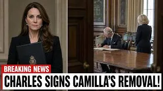 Thumbnail: Prince William EXPOSES Charles's Own SHOCKING SIGNATURE! Camilla's Royal Title STRIPPED Forever!