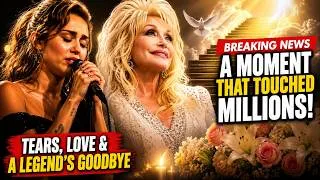 Thumbnail: FAREWELL GODMOTHER 💔 – Miley Cyrus’ Heartfelt Tribute to Dolly Parton
