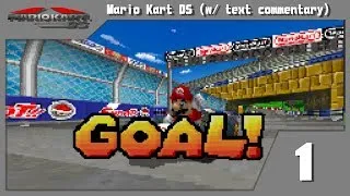 Thumbnail: Mario Kart DS Playthrough - with text commentary! (1 - 150cc Nitro Grand Prix)