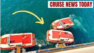 Thumbnail: Carnival Tender Boats Collide, Shattering Window