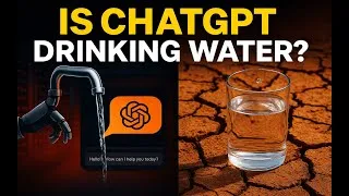 Thumbnail: The Hidden Truth About ChatGPT: Is It Causing a Global Water Crisis?