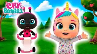 Thumbnail: I Lost My Scooter! Oh No! 🛴 CRY BABIES 💧 New EPISODE | Cartoons for kids in English