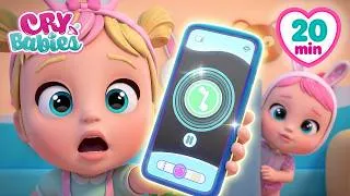 Thumbnail: Chloe finds a Secret Phone! 📱 Cry Babies Magic Tears | Full Episodes | Cartoons for Kids