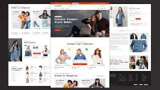 Thumbnail: Build a Responsive Ecommerce Website | Step-by-Step Tutorial (HTML CSS JavaScript)