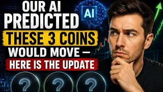 Thumbnail: Our AI Predicted These 3 Coins Would Move — Here Is the Update