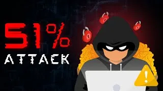 Thumbnail: What is a 51% Attack in Crypto | Double Spending Explained (Animated)