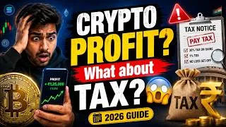 Thumbnail: Crypto Tax in India Explained in Hindi