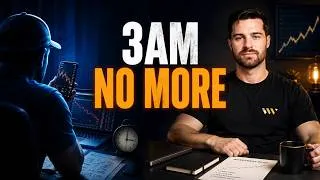 Thumbnail: He Was Watching Charts All Night, Buying & Selling Crypto… Until Everything Changed
