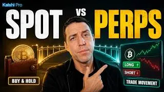 Thumbnail: Spot Trading vs Perpetual Futures: The Difference Explained for Beginners | Kalshi Pro