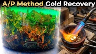 Thumbnail: Pure Gold Recovery Using AP Method | AP Method Gold Recovery 
